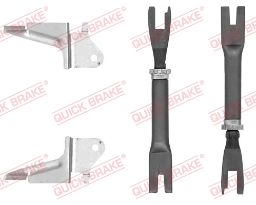 108 53 014 QUICK BRAKE Комплект ругулятора,барабаний гальм. механізм1