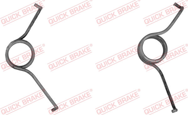 113-0500 QUICK BRAKE Пружины супорта (заднього) Renault Master/Opel Movano 98- (К-кт L+R)1