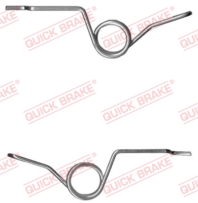 113-0527 QUICK BRAKE Пружини супорта (заднього) Opel Insignia A/Skoda Octavia II/VW Golf IV 03- (К-к1