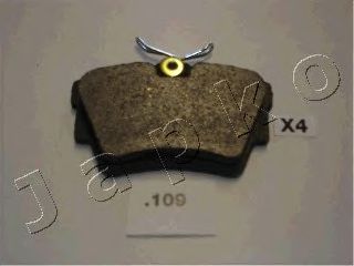 51109 JAPKO-Колодки гальмівні дискові1