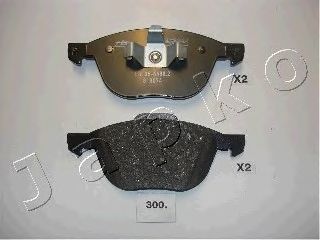 50300 JAPKO-Колодки гальмівні дискові1