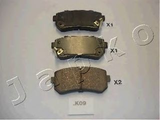 51K09 JAPKO-Колодки гальмівні дискові1