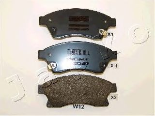 50W12 JAPKO-Колодки гальмівні дискові1
