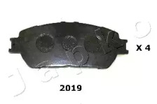 502019 JAPKO-Колодки гальмівні дискові передні1