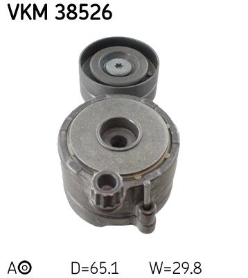 VKM 38526 SKF Ролик модуля натягувача ременя1