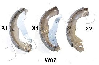 55W07 JAPKO-Колодки гальмівні барабаннi1