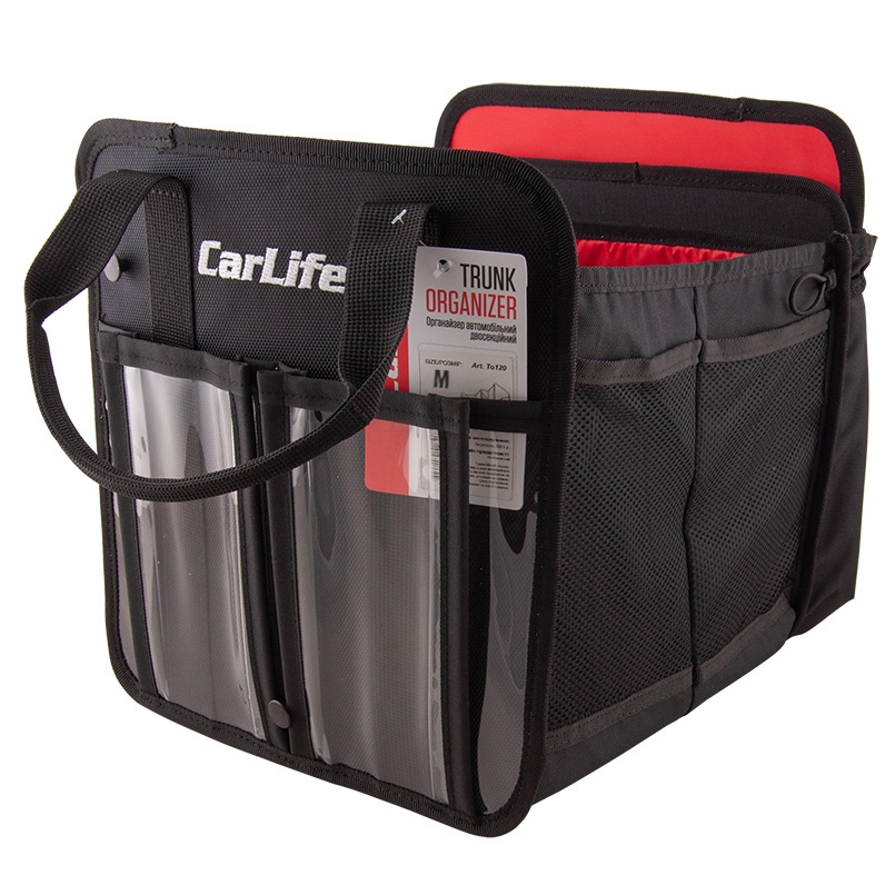 CARLIFE Сумка органайзер (трансформер) M 55х29х29см Тк. PVC 1680 D чорна1