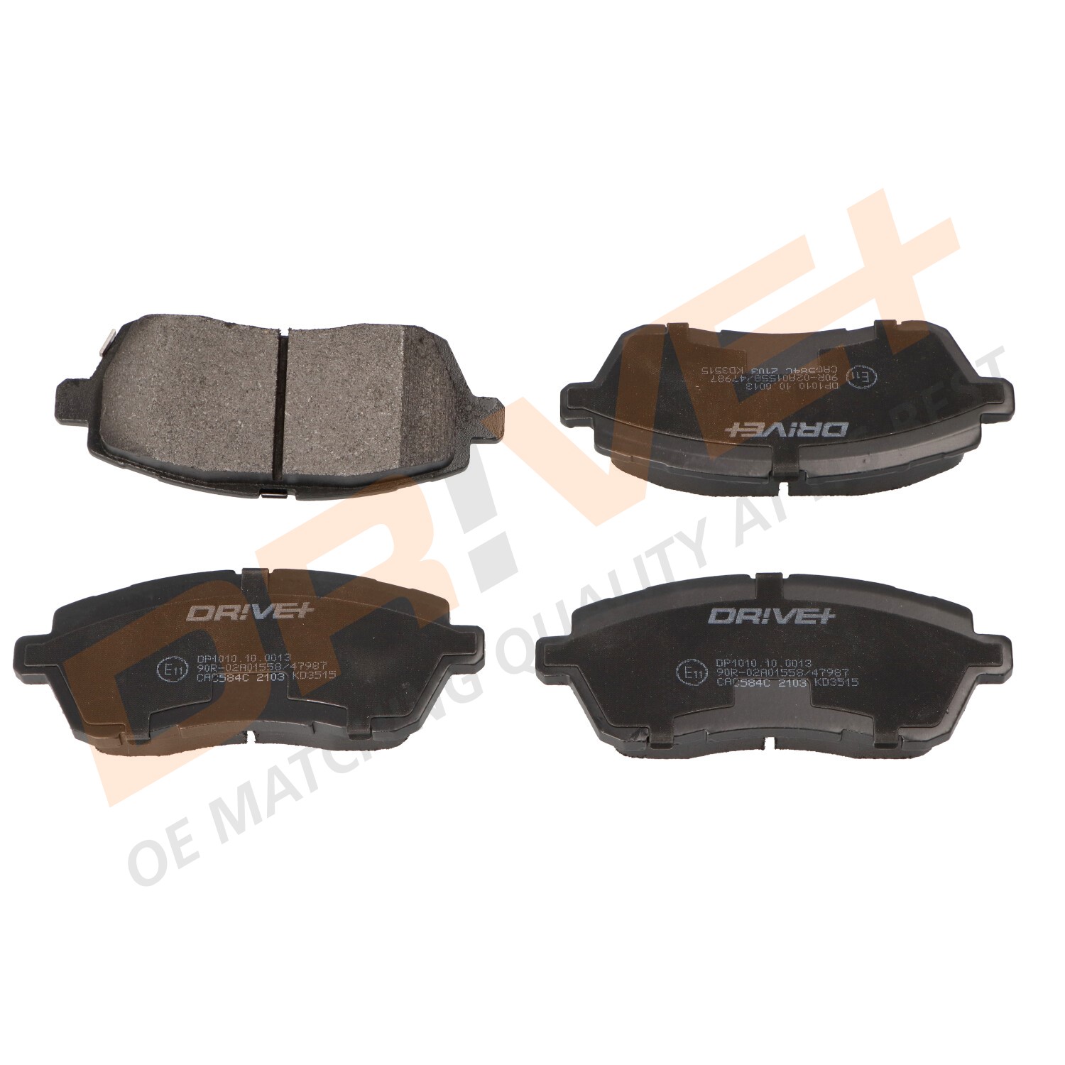 DP1010.10.0013 Drive+ - Гальмівні колодки до дисків4