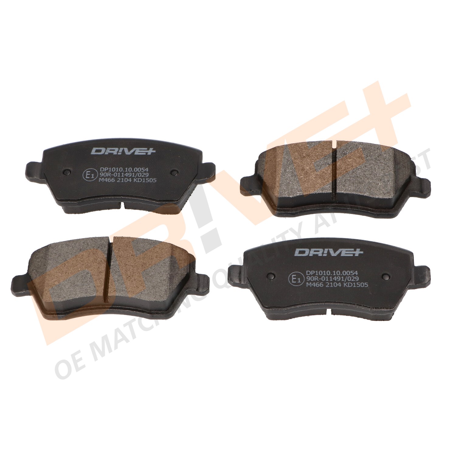 DP1010.10.0054 Drive+ - Гальмівні колодки до дисків2