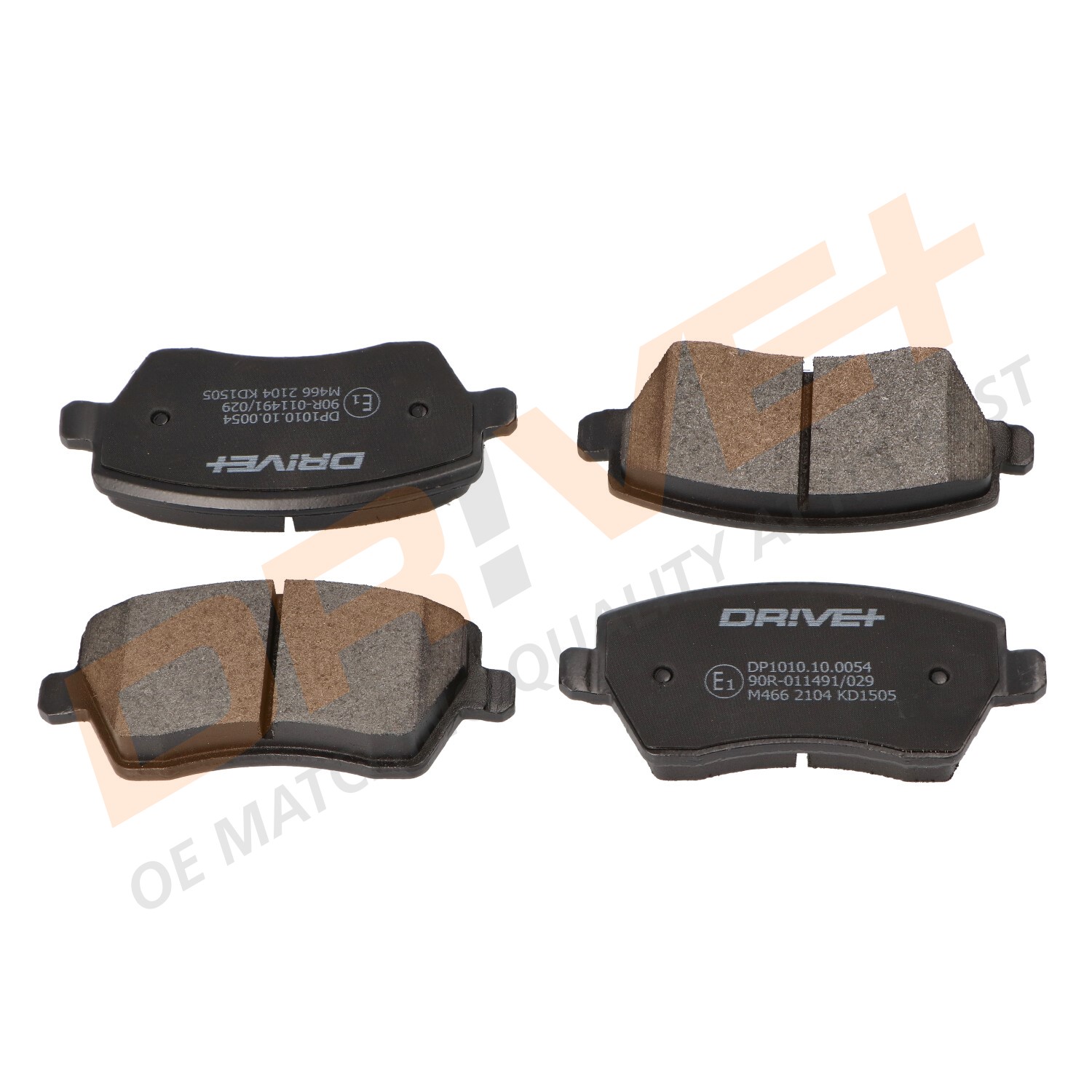 DP1010.10.0054 Drive+ - Гальмівні колодки до дисків4