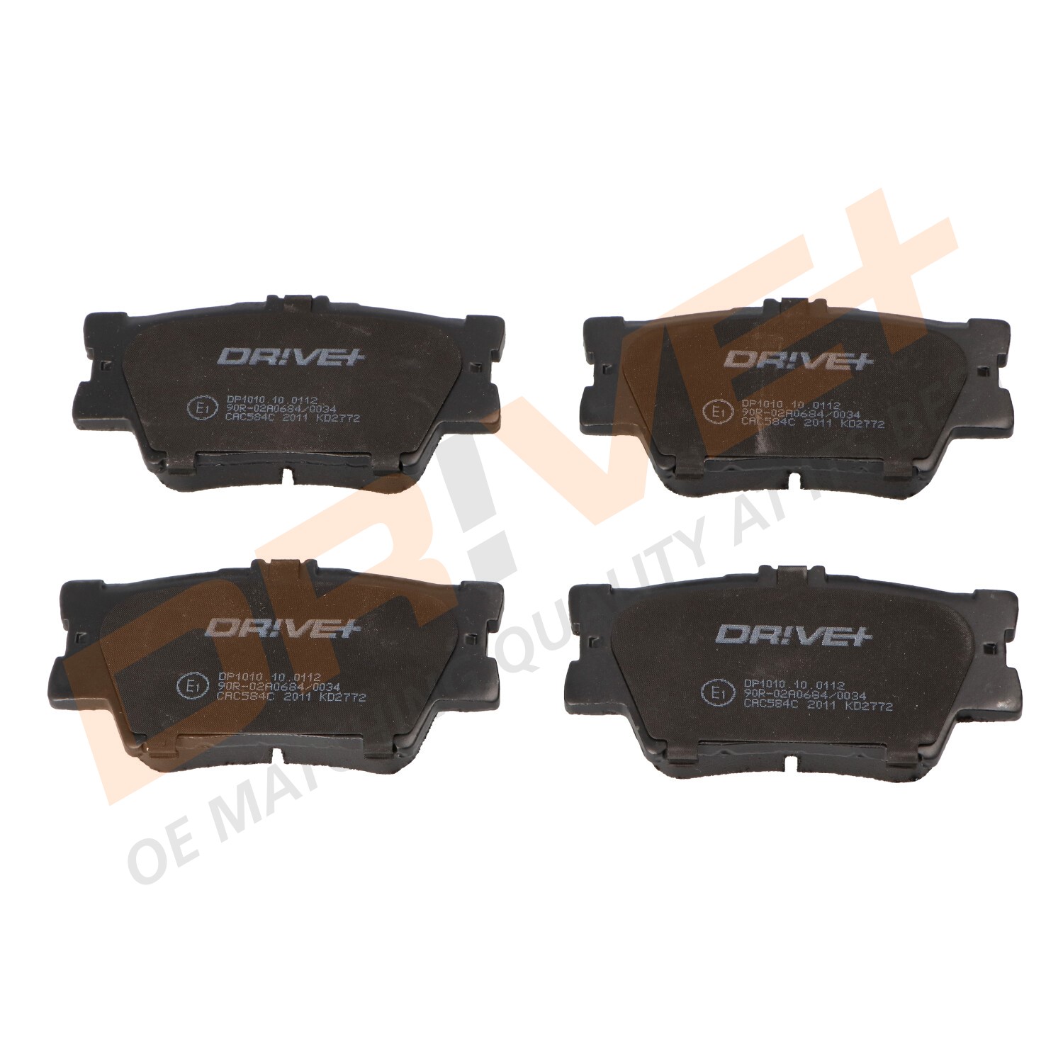 DP1010.10.0112 Drive+ - Гальмівні колодки до дисків1