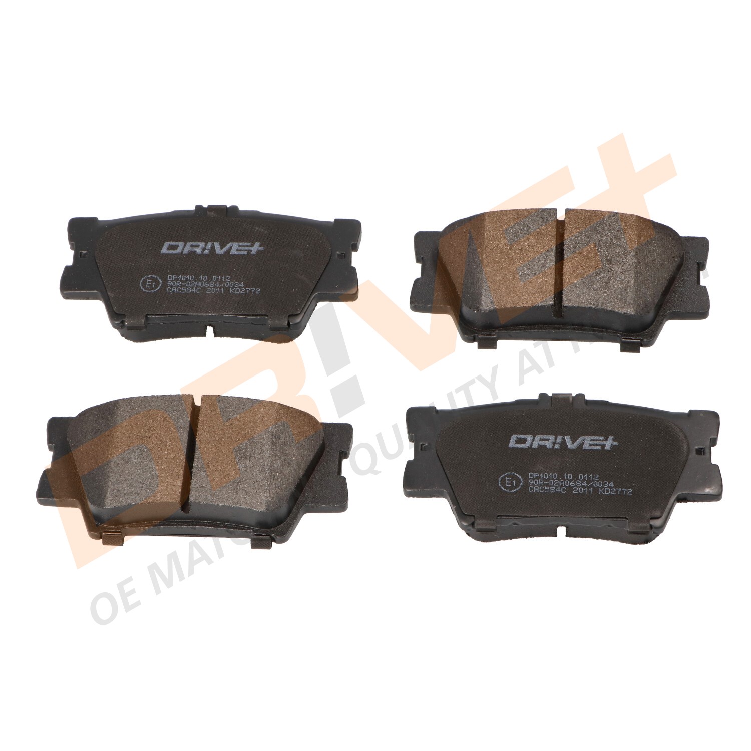 DP1010.10.0112 Drive+ - Гальмівні колодки до дисків2