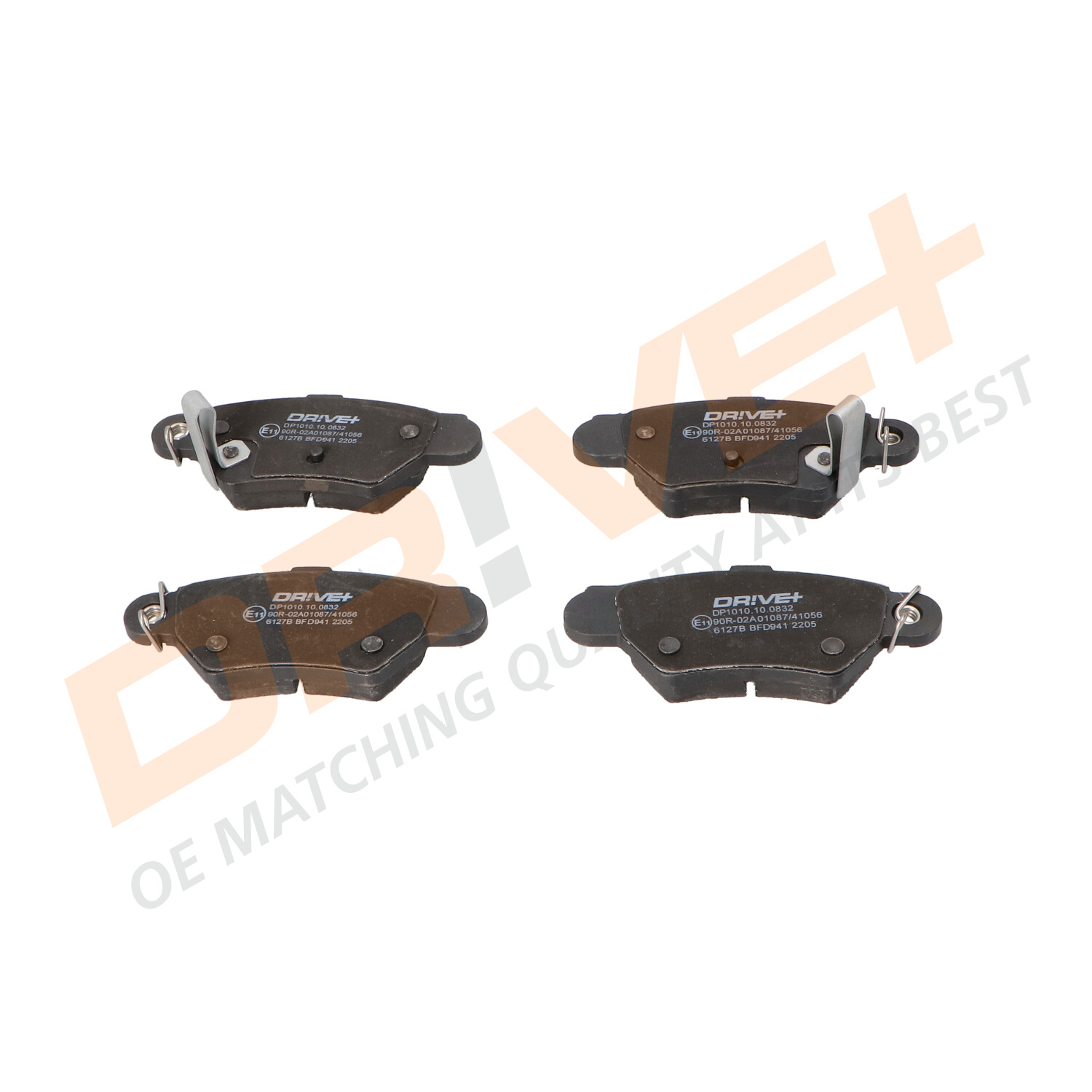 DP1010.10.0832 Drive+ - Гальмівні колодки до дисків1