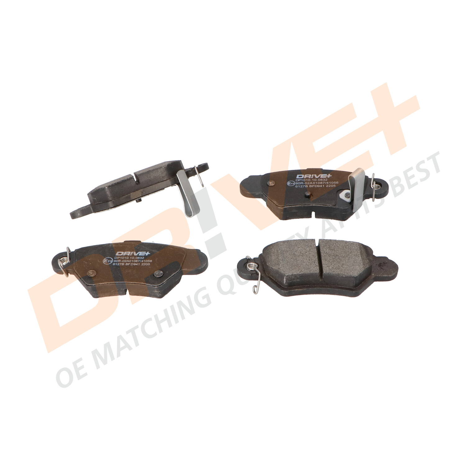 DP1010.10.0832 Drive+ - Гальмівні колодки до дисків1