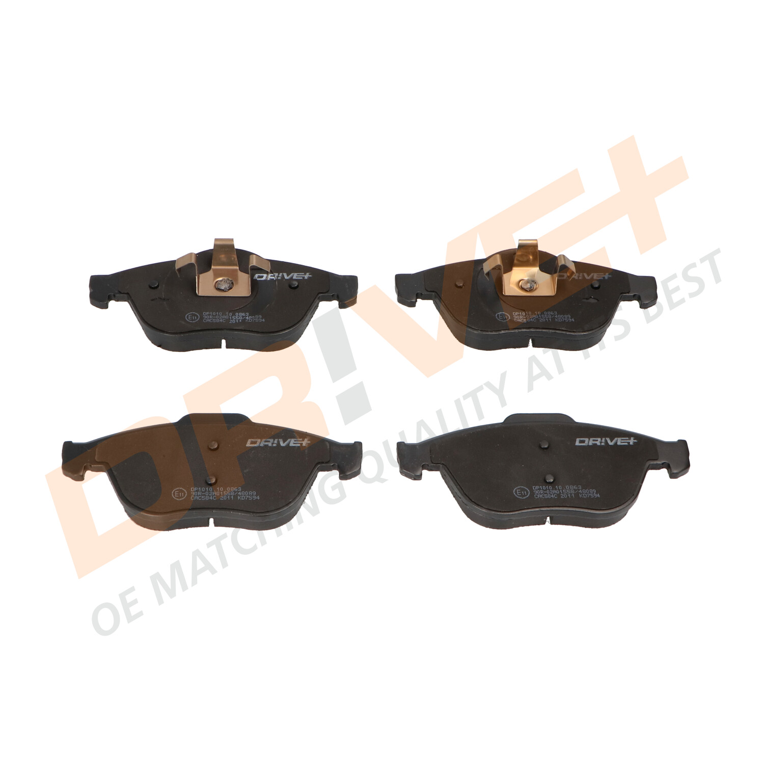 DP1010.10.0863 Drive+ - Гальмівні колодки до дисків1