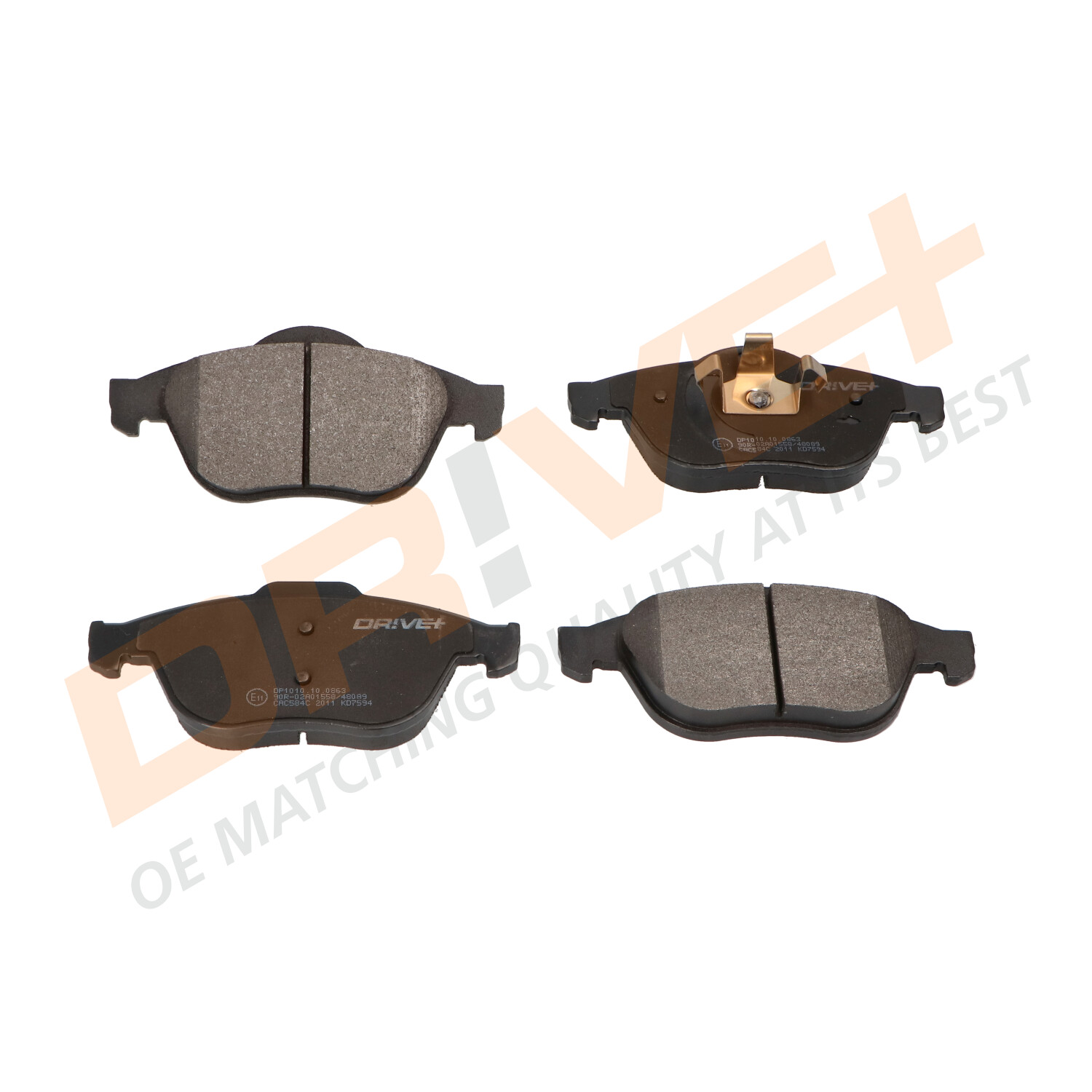 DP1010.10.0863 Drive+ - Гальмівні колодки до дисків1