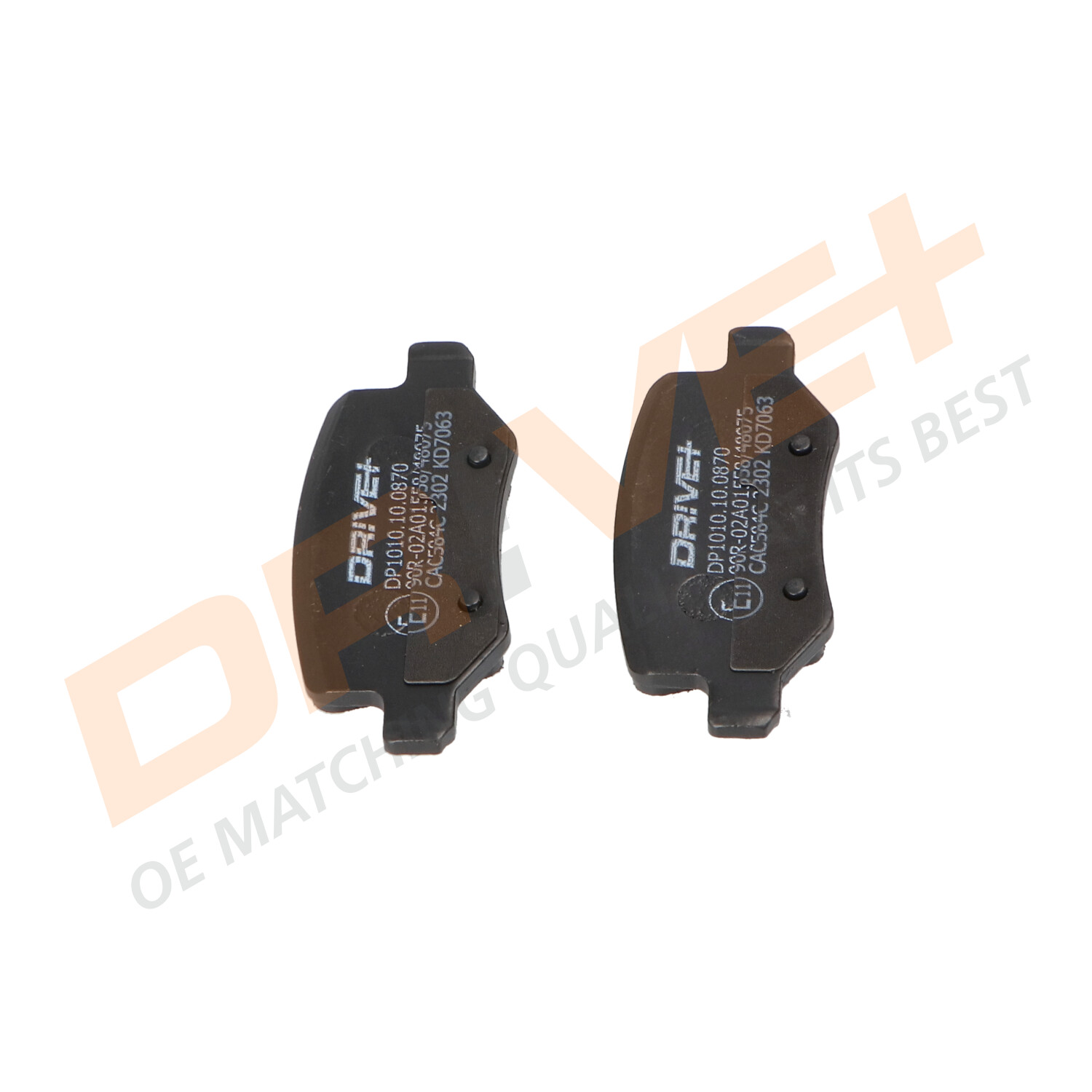 DP1010.10.0870 Drive+ - Гальмівні колодки до дисків5