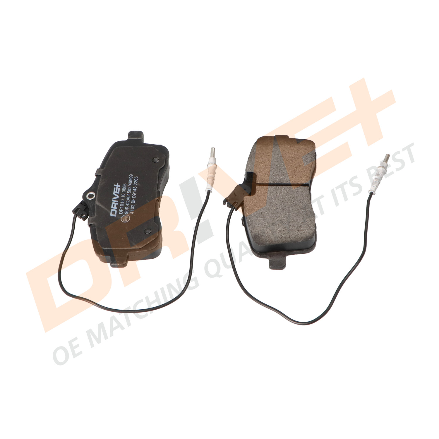 DP1010.10.0886 Drive+ - Гальмівні колодки до дисків4
