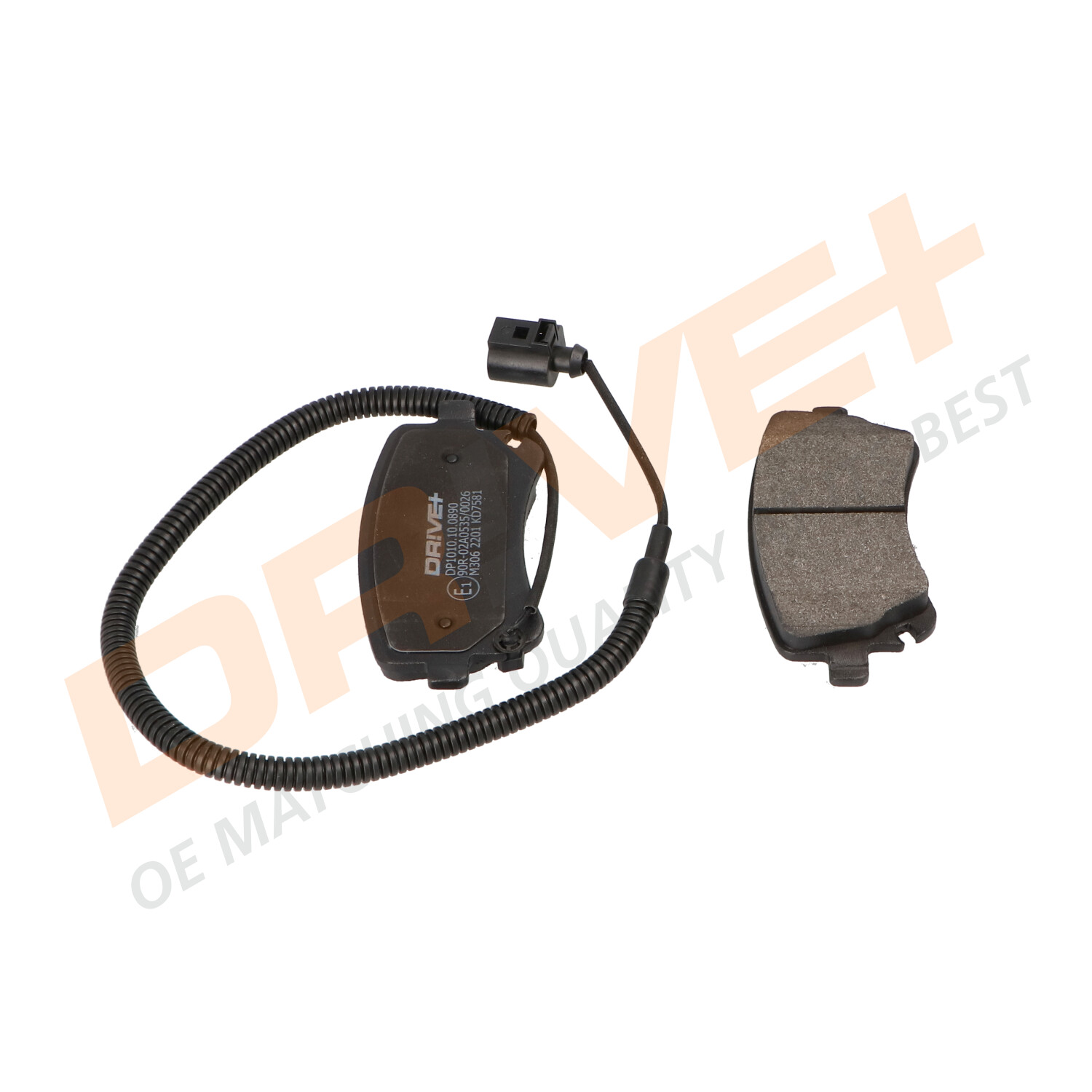 DP1010.10.0890 Drive+ - Гальмівні колодки до дисків4