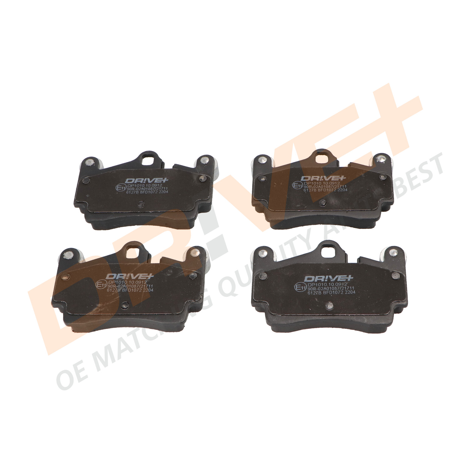 DP1010.10.0912 Drive+ - Гальмівні колодки до дисків1