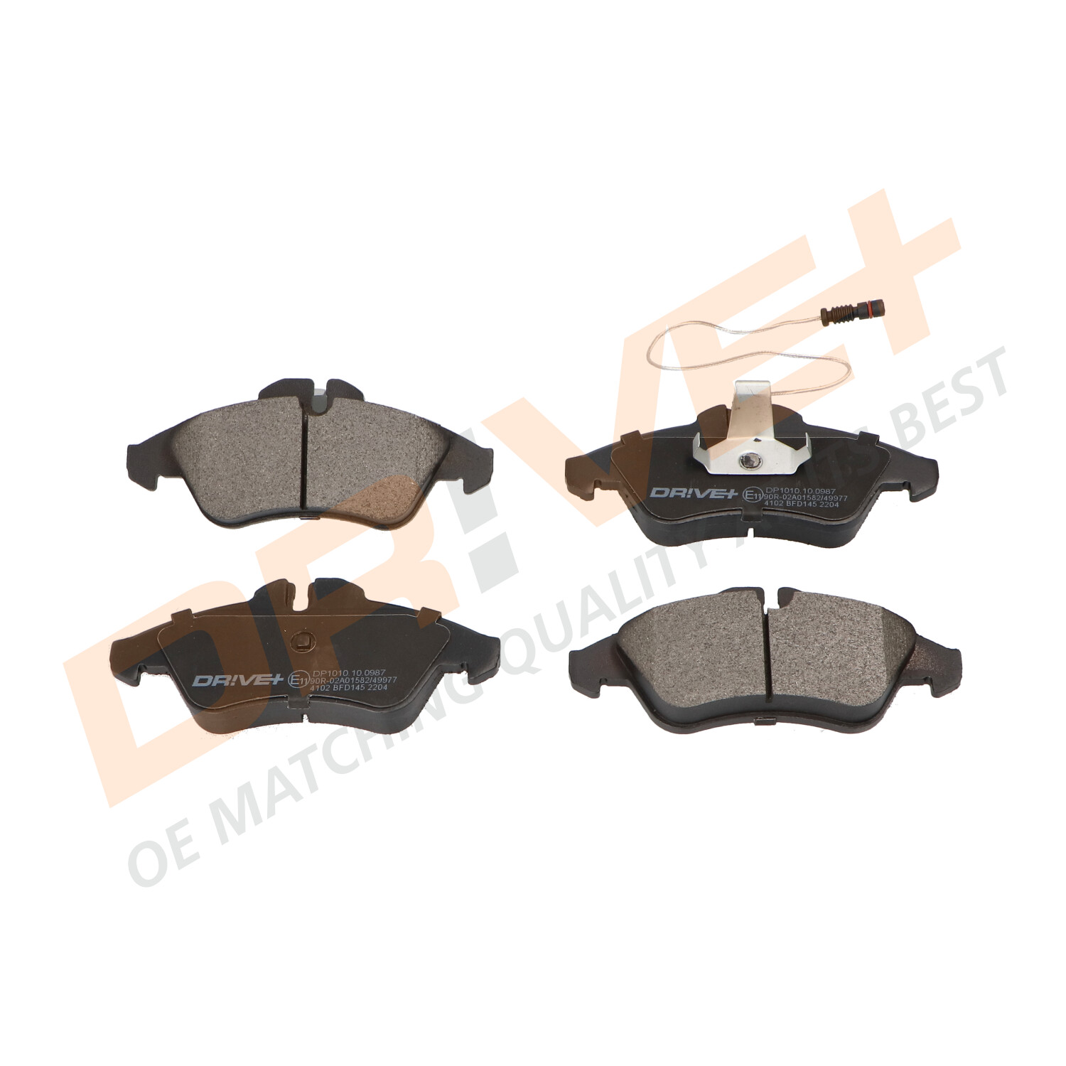 DP1010.10.0987 Drive+ - Гальмівні колодки до дисків1