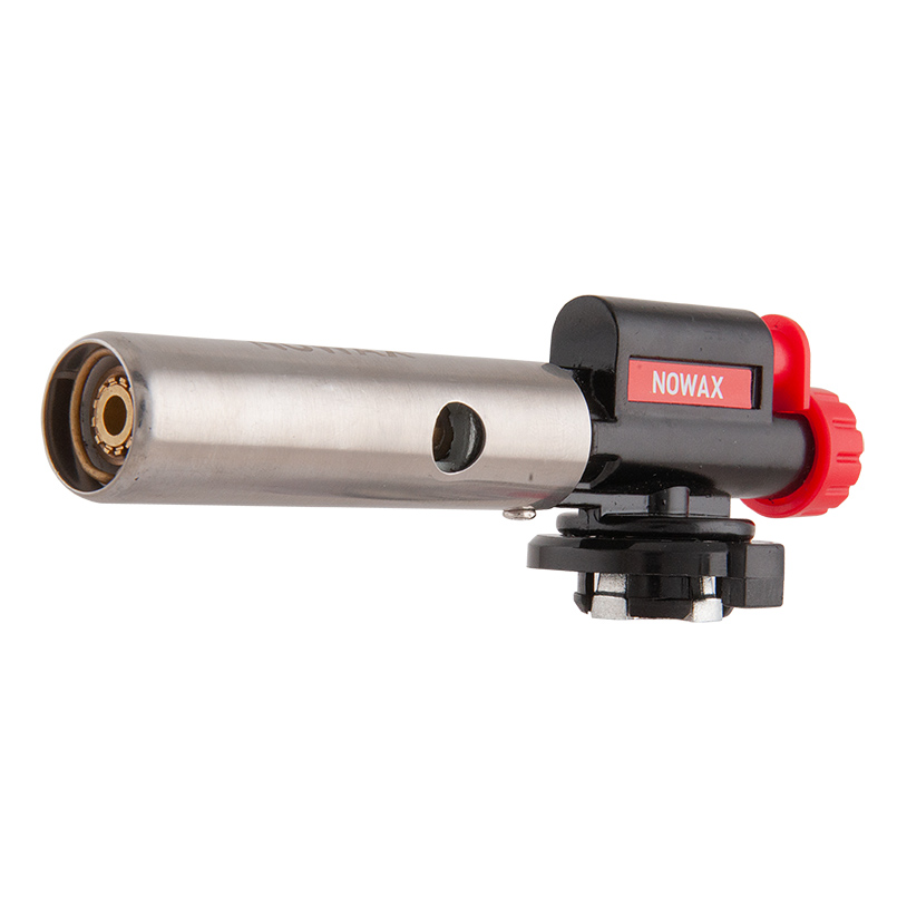 NOWAX Пальник газовий з п'єз. мет. кор, сопло: Ø - 22мм, довж. - 80мм, кер. зах, об.360˚0