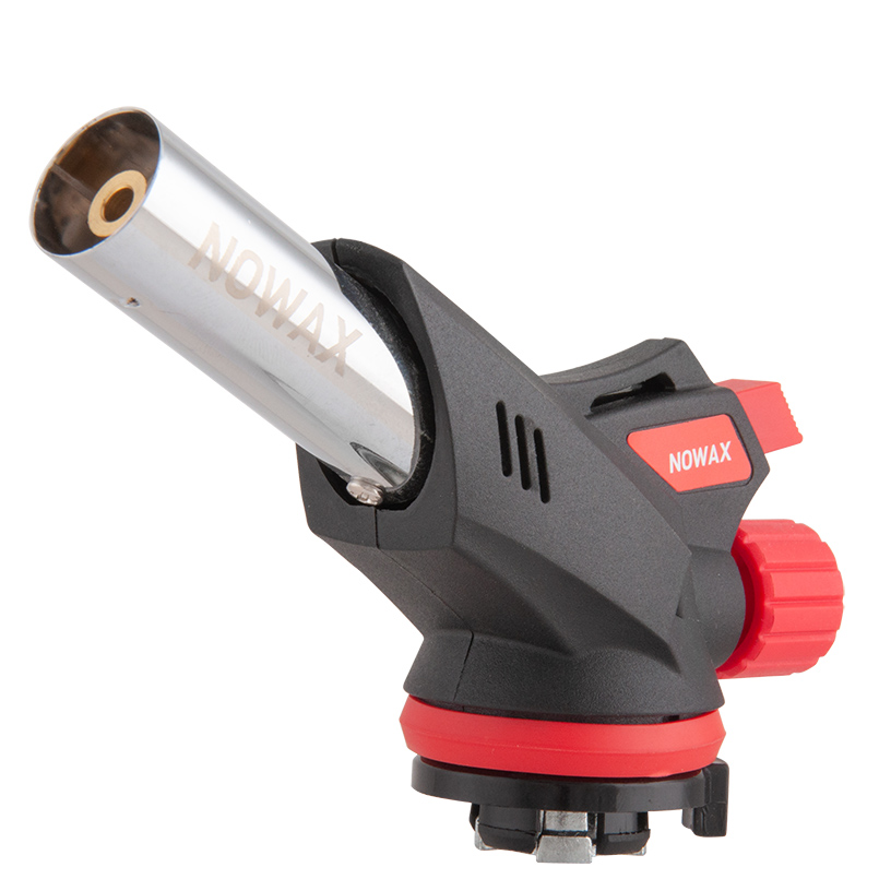 NOWAX Пальник газовий з п'єзопідпалом, сопло: Ø - 20мм, довж. - 61мм, оберт. 360˚,1