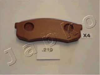 51210 Japko Гальмівні колодки до дисків1