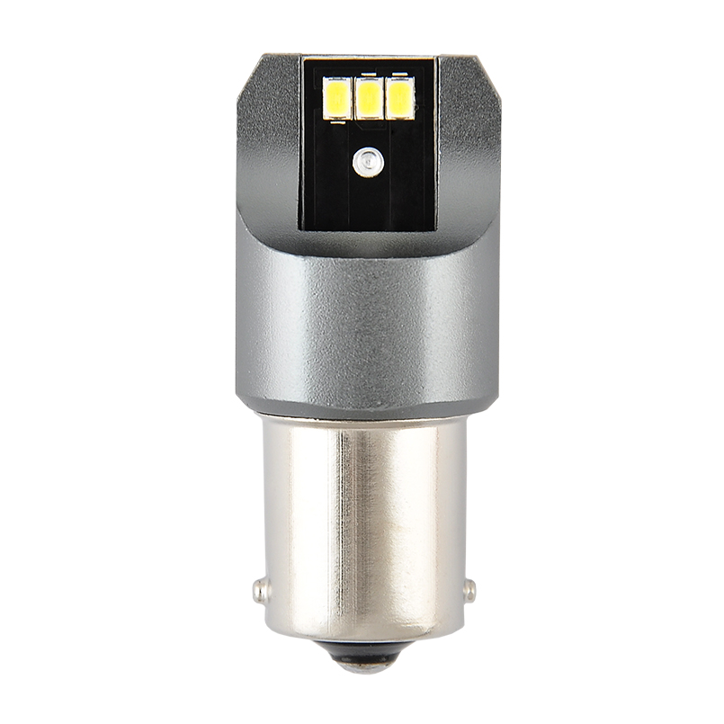 BREVIA Лампа світлодіодна Brevia Power P21W 330Lm 6x3020SMD 12/24V CANbus, 2шт. (20/200)1