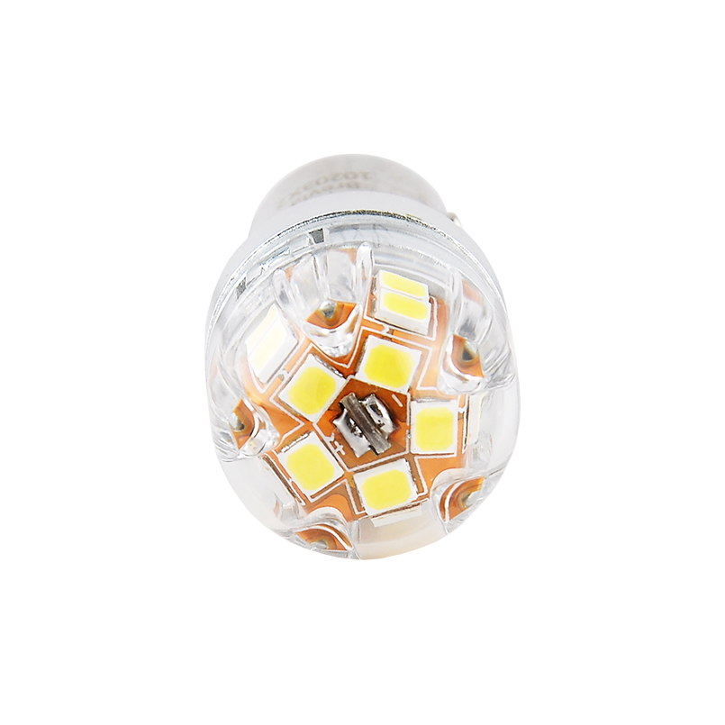 BREVIA Лампа світлодіодна Brevia S-Power P21/5W 330Lm 15x2835SMD 12/24V CANbus, 2шт. (20/200)1