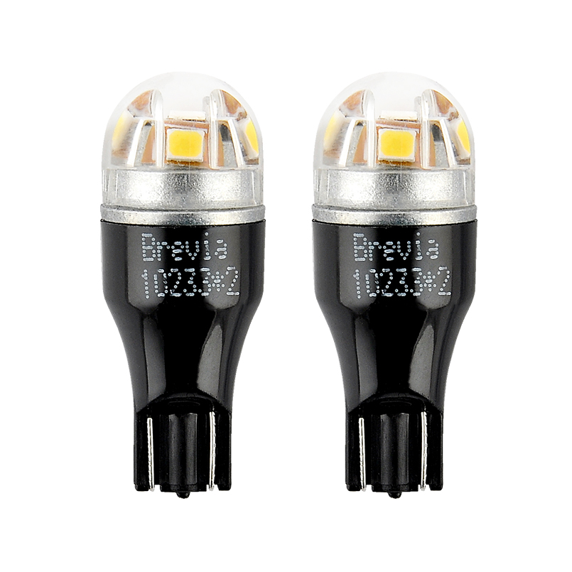 BREVIA Лампа світлодіодна Brevia S-Power W16W 180Lm 5x2835SMD 12/24V CANbus, 2шт. (20/200)1