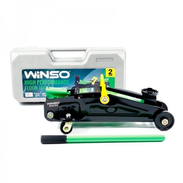 Домкрат гідравлічний, підкатний, 2т., 7 кг., висота 130-330мм., пластикова упаковка1