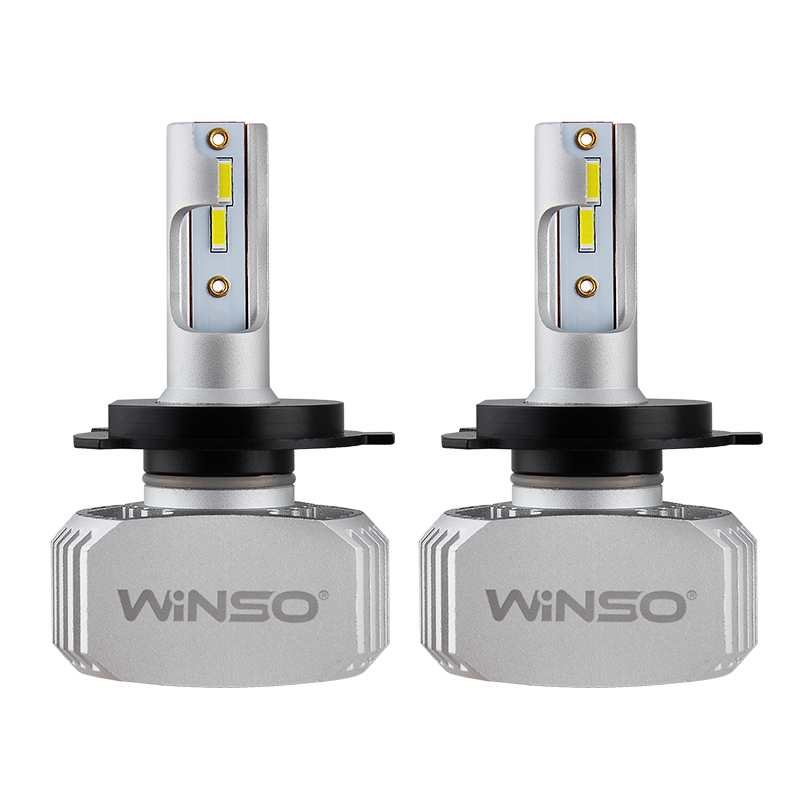 LED H4 12/24V потужність 40Вт, світловий потік 5000Лм., температура 6000K, CSP Chip1