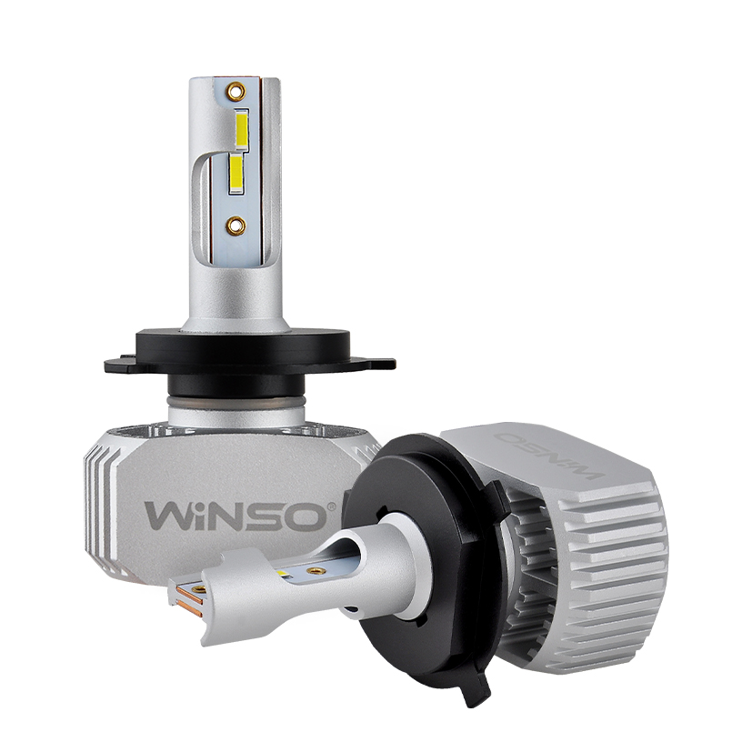 LED H4 12/24V потужність 40Вт, світловий потік 5000Лм., температура 6000K, CSP Chip2