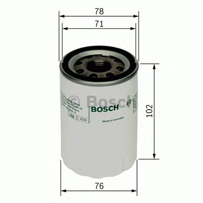 0451103109 BOSCH Фільтр оливи P31091