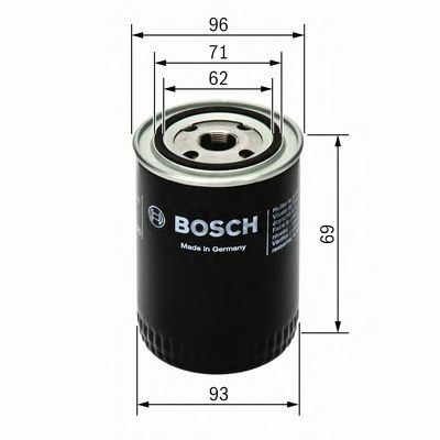 0451103274 BOSCH Фільтр оливи P32741