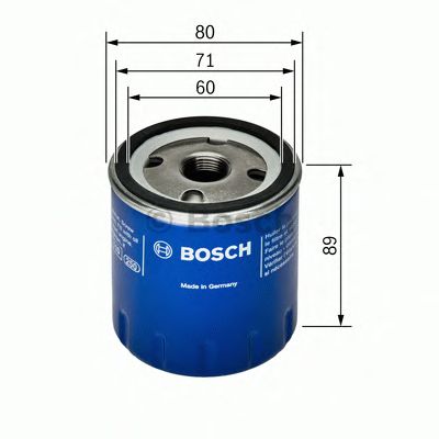 0451103299 BOSCH Фільтр оливи P32991
