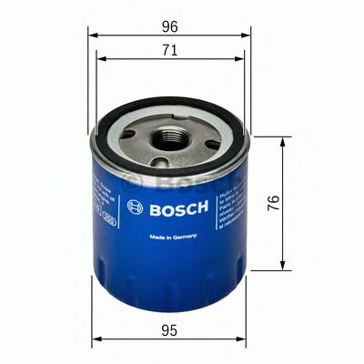 0451103311 BOSCH Фільтр оливи P33111