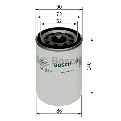 0451103347 BOSCH Фільтр оливи P33471