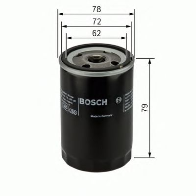 0451103370 BOSCH Фільтр оливи P33701