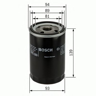 0451104064 BOSCH Фільтр оливи P40641