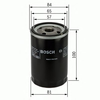 0986452023 BOSCH Фільтр оливи P20231