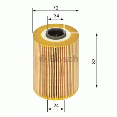 1457429197 BOSCH Фільтр оливи P91971