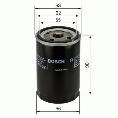 F026407077 BOSCH Фільтр оливи P70771