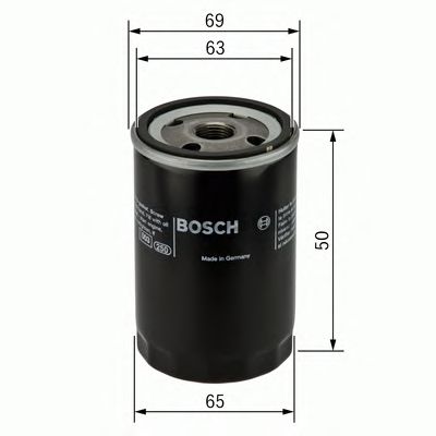 F026407089 BOSCH Фільтр оливи P70890
