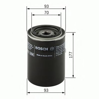 0451203228 BOSCH Фільтр оливи P322811