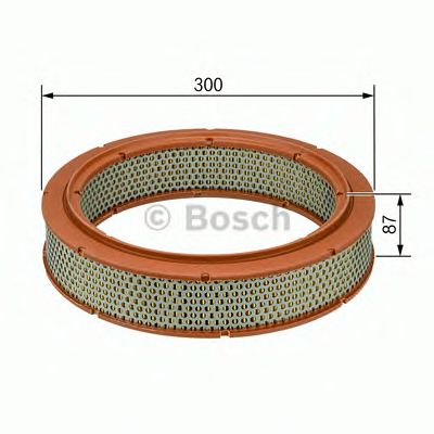 1457429080 BOSCH Фільтр повітря S90801