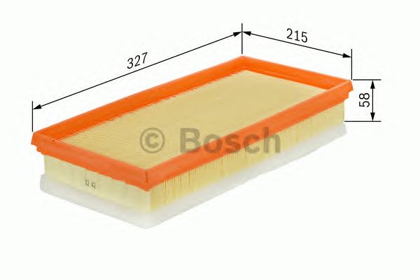 1457433300 BOSCH Фільтр повітря S33003