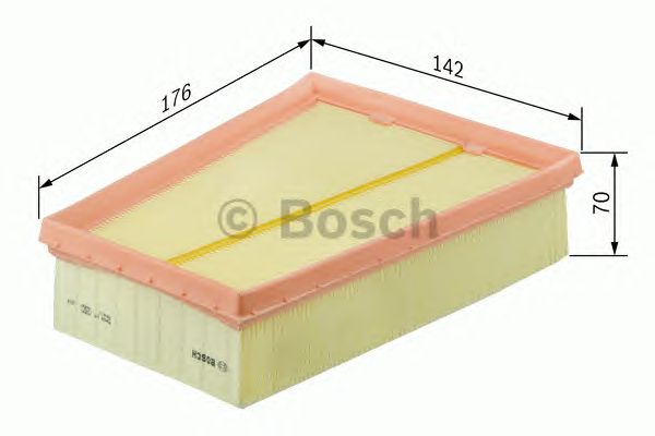 1457433529 BOSCH Фільтр повітря S35291
