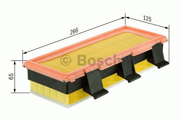 1457433773 BOSCH Фільтр повітря S37731